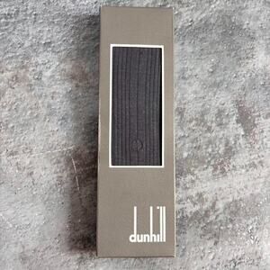 Vintage Dunhill Grey Dress Socks. Made in Japan Japan Mens 8